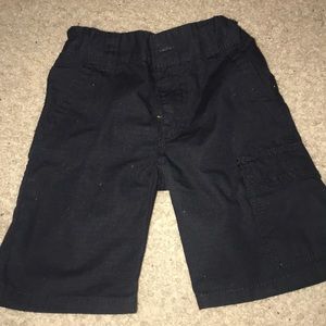 Toddler black Levi shorts